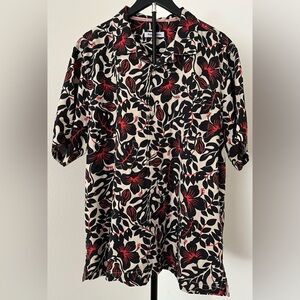 🌴 Tommy Bahama Men's Silk-Blend Aloha Shirt • XL • Like New! 🌺✨
